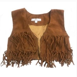 9-12mo Baby/Toddler Boho Fringe Vest